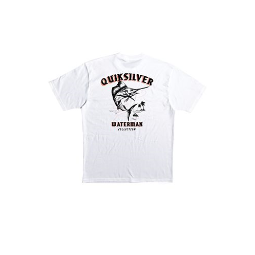 Quiksilver Waterman Quiksilver Mens Fish On Short Sleeves T-shirt