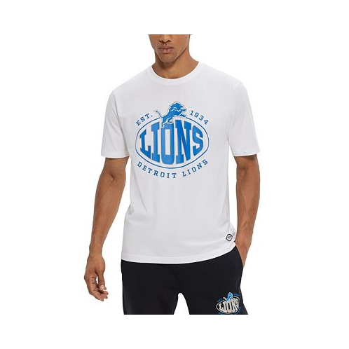Hugo Boss Mens BOSS x NFL Detroit Lions T-shirt