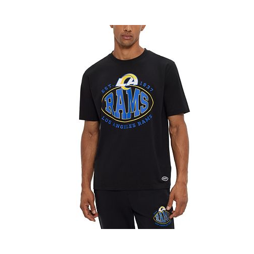 Hugo Boss Mens BOSS x NFL Los Angeles Rams T-shirt