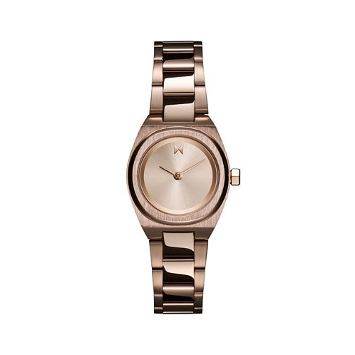 MVMT Womens Odyssey II Carnation Gold-Tone Bracelet Watch 25mm