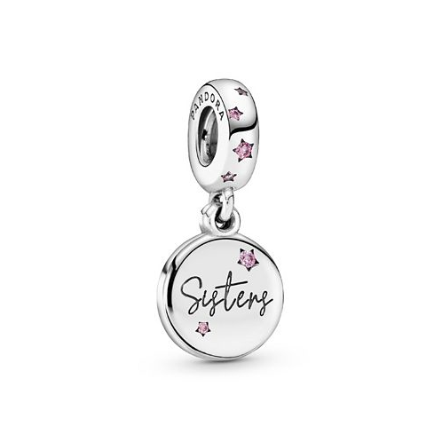 Pandora Cubic Zirconia Forever Sisters Dangle Charm