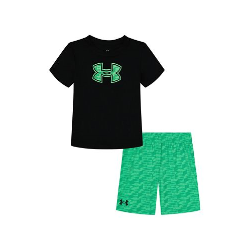 Under Armour Toddler Boys UA Printed T-shirt and Shorts Set