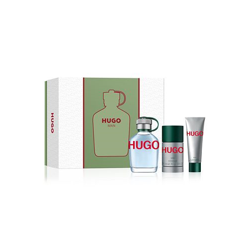 Hugo Boss Mens 3-Pc. HUGO Man Eau de Toilette Gift Set