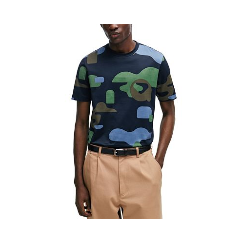 Hugo Boss Mens Seasonal Pattern T-shirt