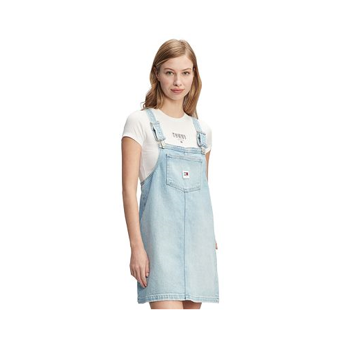Tommy Jeans Womens Denim Overall Dress