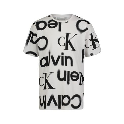 Calvin Klein Big Boys Intensity Flare Short Sleeve T-shirt