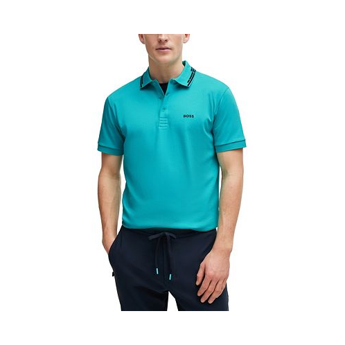 Hugo Boss Mens Slim-Fit Polo Shirt