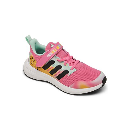 Adidas x Disney Minnie Mouse Little Girls Fortarun Fastening Strap Running Sneakers from Finish Line