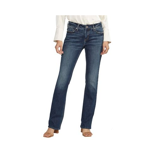 Silver Jeans Co. Elyse Mid Rise Slim Bootcut Luxe Stretch Jeans