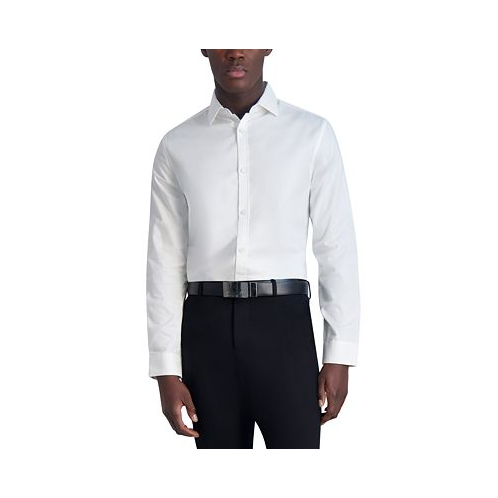 KARL LAGERFELD PARIS Mens Slim-Fit Jacquard Woven Shirt