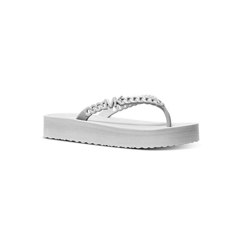 Michael Kors MICHAEL Zaza Embellished Platform Flip Flop Sandals