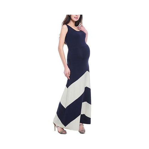 Kimi + kai Maternity Sally Abstract Maxi Dress