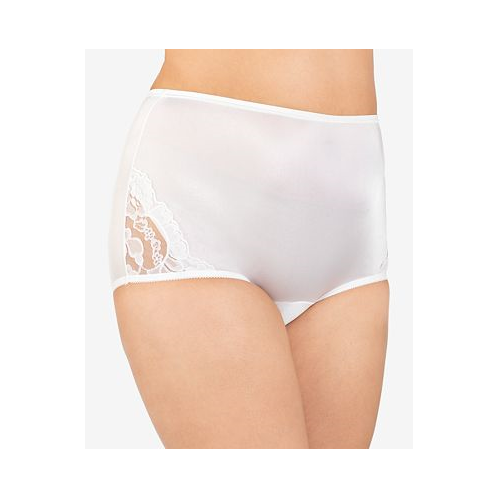 Vanity Fair Perfectly Yours Lace Nouveau Nylon Brief Underwear 13001 extended sizes available