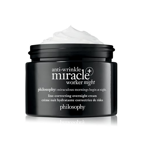 Philosophy Anti-Wrinkle Miracle Worker+ Line-Correcting Overnight Cream 2-oz.