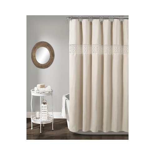 Lush Decor Dana Lace 72 x 72 Shower Curtain