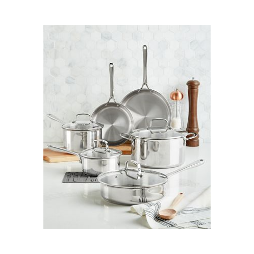 The Cellar Stainless Steel 11-Pc. Cookware Set