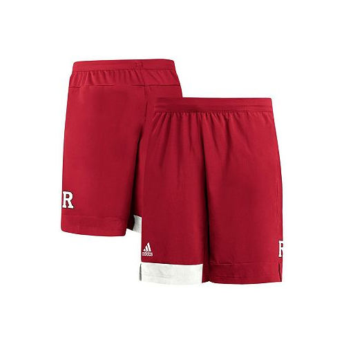 Adidas Mens Scarlet Rutgers Scarlet Knights AEROREADY Training Shorts