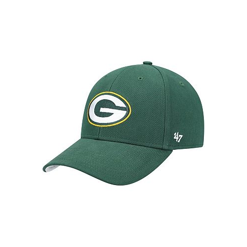 47 Brand Preschool and Little Boys Green Green Bay Packers Basic Team MVP Adjustable Hat