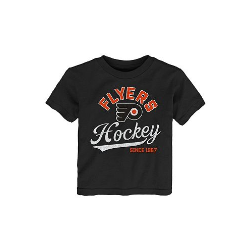 Outerstuff Toddler Boys and Girls Black Philadelphia Flyers Take the Lead T-shirt