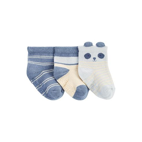 Carters Baby Boys Panda Socks Pack of 3