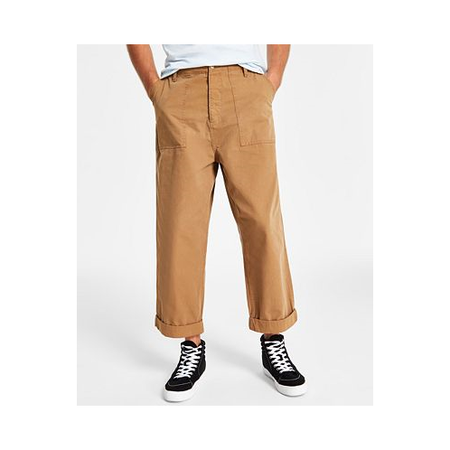 Sun + Stone Mens Cotton Relaxed-Fit Field Pants