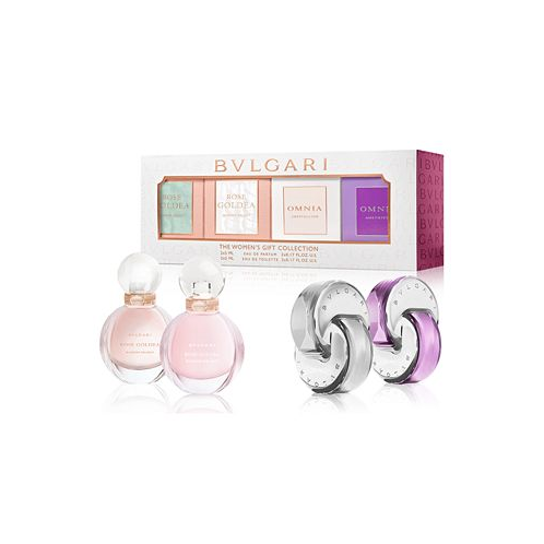 BVLGARI 4-Pc. Rose Goldea & Omnia Mini Fragrance Gift Set Created for Macys