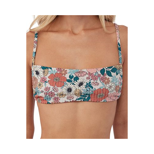 ONeill Juniors Tenley Floral Jupiter Bikini Top