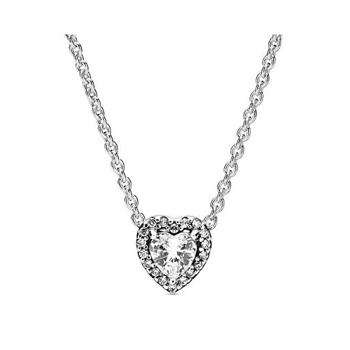 Pandora Timeless Sparkling Cubic Zirconia Heart Collier Necklace