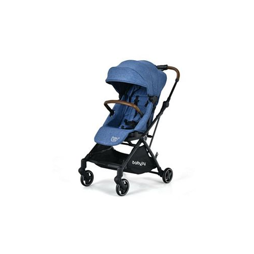 Slickblue 2-in-1 Convertible Aluminum Baby Stroller with Adjustable Canopy