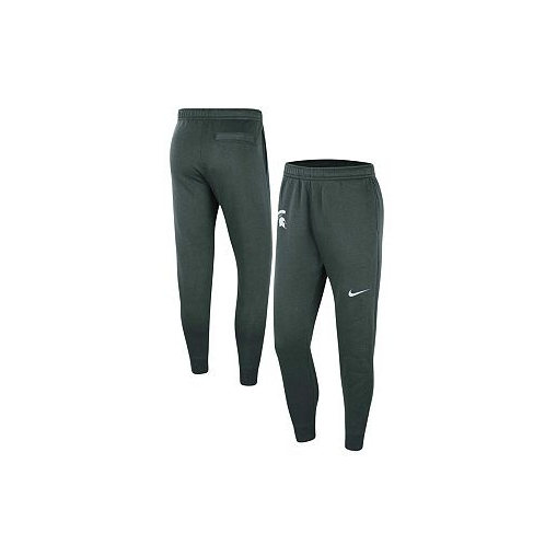 Nike Mens Green Michigan State Spartans Club Fleece Pants