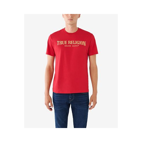 True Religion Mens Short Sleeve Arch T-shirt