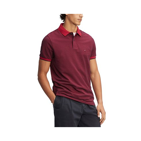 Tommy Hilfiger Mens WCC Regular-Fit Tipped Polo Shirt