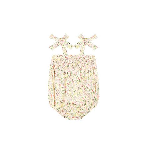 Busy Bees Girls Ella Ruched Romper