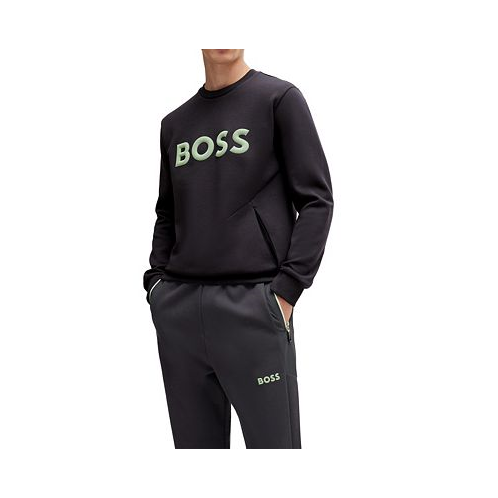Hugo Boss Mens 3D-Moulded Logo Sweatshirt