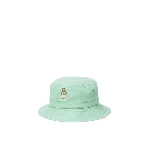 Polo Ralph Lauren Toddler and Little Boys Polo Bear Cotton Twill Bucket Hat