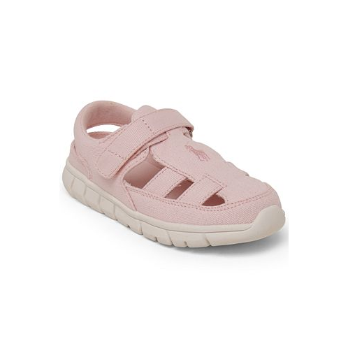 Polo Ralph Lauren Toddler Girls Barnes Fisherman EZ Fastening Strap Casual Sneakers from Finish Line