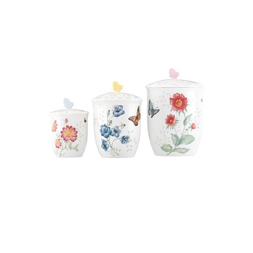 Lenox Butterfly Meadow Set/3 Canisters
