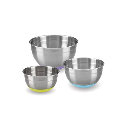 Cuisinart Stainless Steel Mixing Bowls with Non-Slip Bases Set of 3