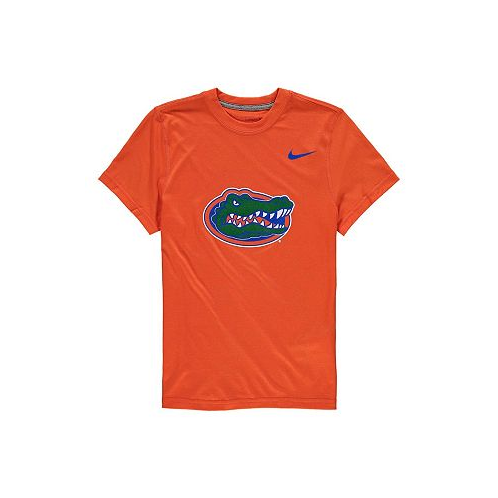 Nike Big Boys Orange Florida Gators Logo Legend Dri-FIT T-shirt