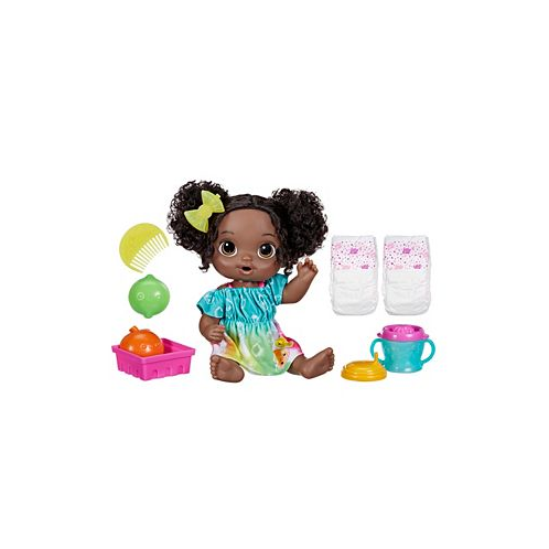 Baby Alive Fruity Sips Doll Lime Black Hair