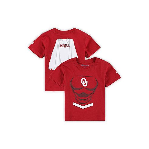 Champion Toddler Boys and Girls Crimson Oklahoma Sooners Super Hero T-shirt