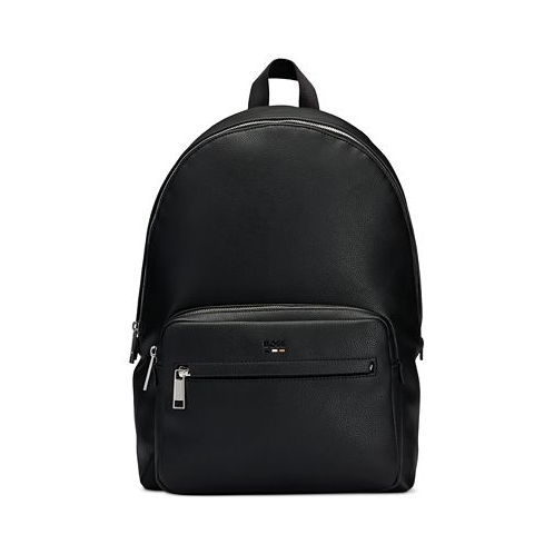 Hugo Boss Mens Ray Solid Color Backpack