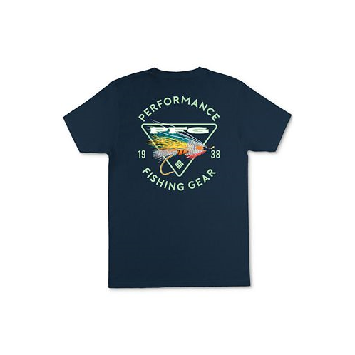 Columbia Mens La Ment PFG Short-Sleeve Logo Graphic T-Shirt