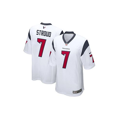 Nike Mens CJ Stroud White Houston Texans 2023 NFL Draft First Round Pick Game Jersey