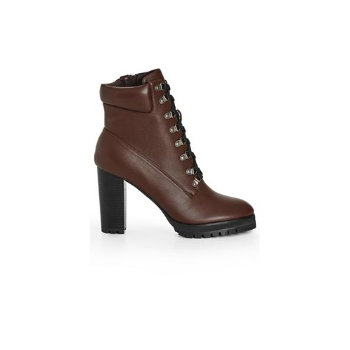 CITY CHIC Wide Fit Watson Ankle Boot