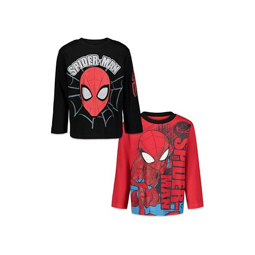Marvel Avengers Spider-Man 2 Pack Long Sleeve Graphic T-Shirt Toddler| Child Boys