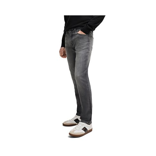 Hugo Boss Mens Soft-Motion Slim-Fit Jeans