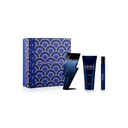 Carolina Herrera Mens 3-Pc. Bad Boy Cobalt Eau de Parfum Limited-Edition Gift Set