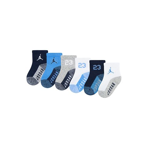 Jordan Baby and Toddler Boys Core Jumpman Ankle Socks Pack of 6