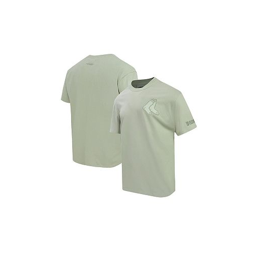 Pro Standard Mens Mint Boston Red Sox Neutral CJ Dropped Shoulders T-shirt